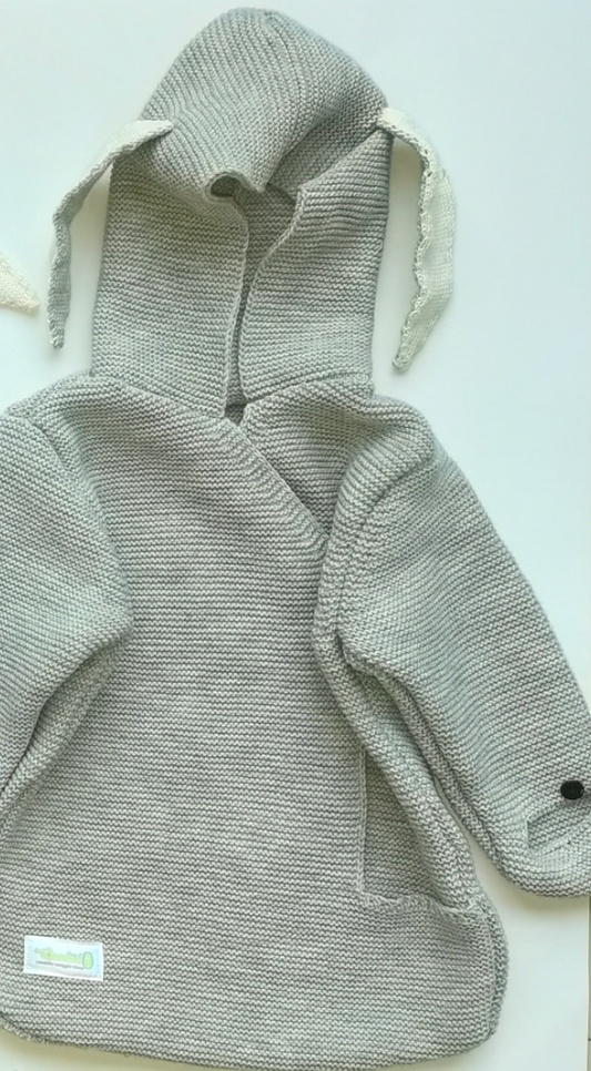 Woombie Bunny Sweaters, 0-3 Months