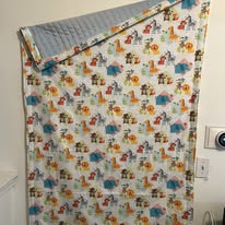 Circus Theme Nursery Throw