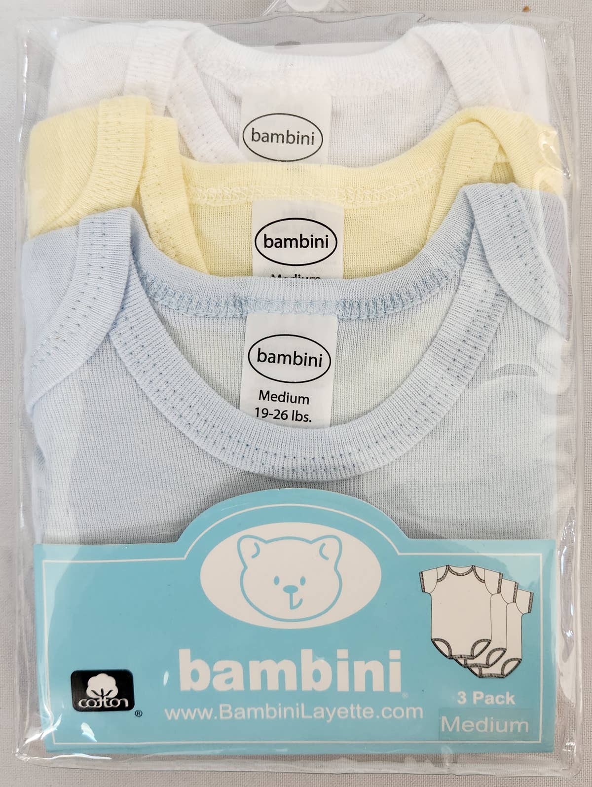 Bambini Pastel Boys- Short Sleeve Variety Pack