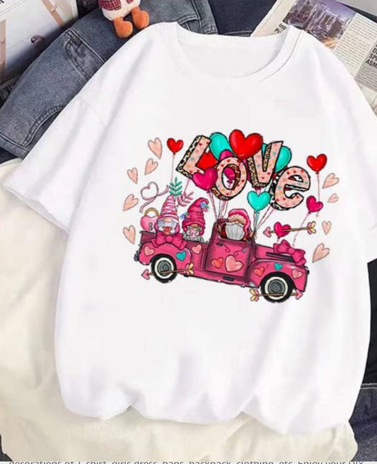 Valentines Day Love Truck