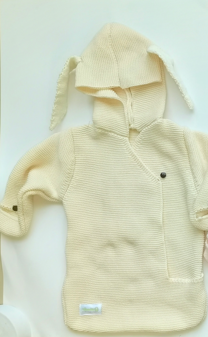 Woombie Bunny Sweaters, 0-3 Months