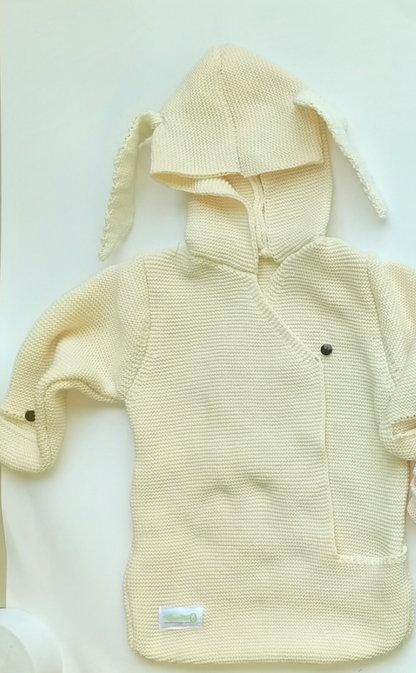 Woombie Bunny Sweaters, 0-3 Months