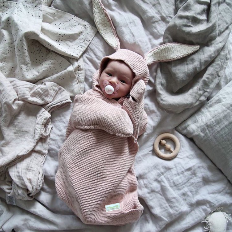 Woombie Bunny Sweaters, 0-3 Months