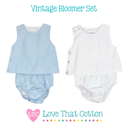 Unisex Vintage Bloomer Set